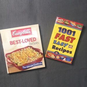 2 LIKE NEW COOKBOOKS